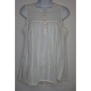 Carve Designs‎ Top Women S Organic Cotton Lace Sleeveless Casual
